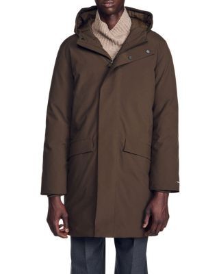 Sandro Scooter Hooded Parka