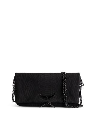 Zadig & Voltaire Rock Soft Savage Small Leather Handbag