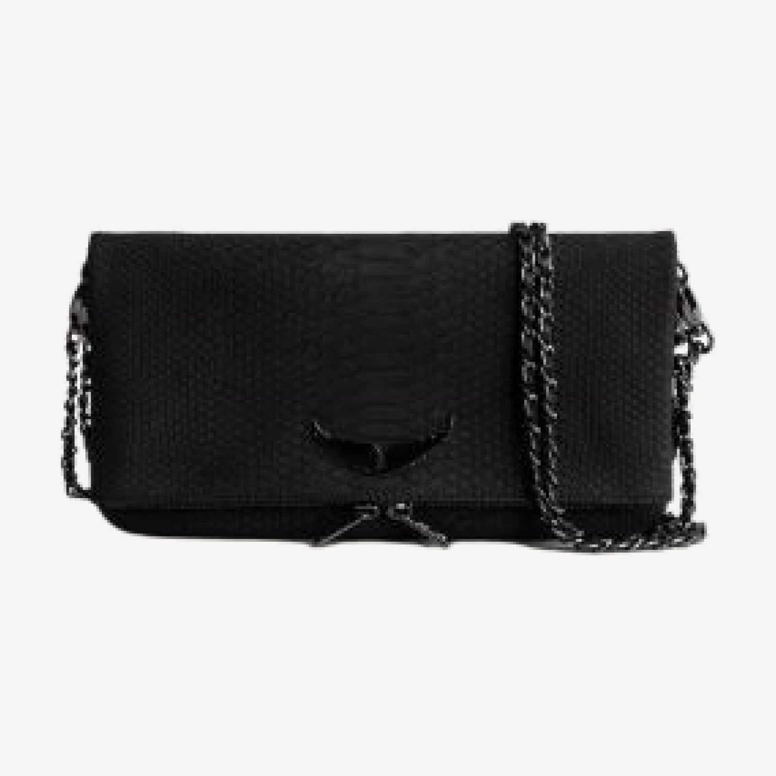 Zadig & Voltaire Rock Soft Savage Small Leather Handbag