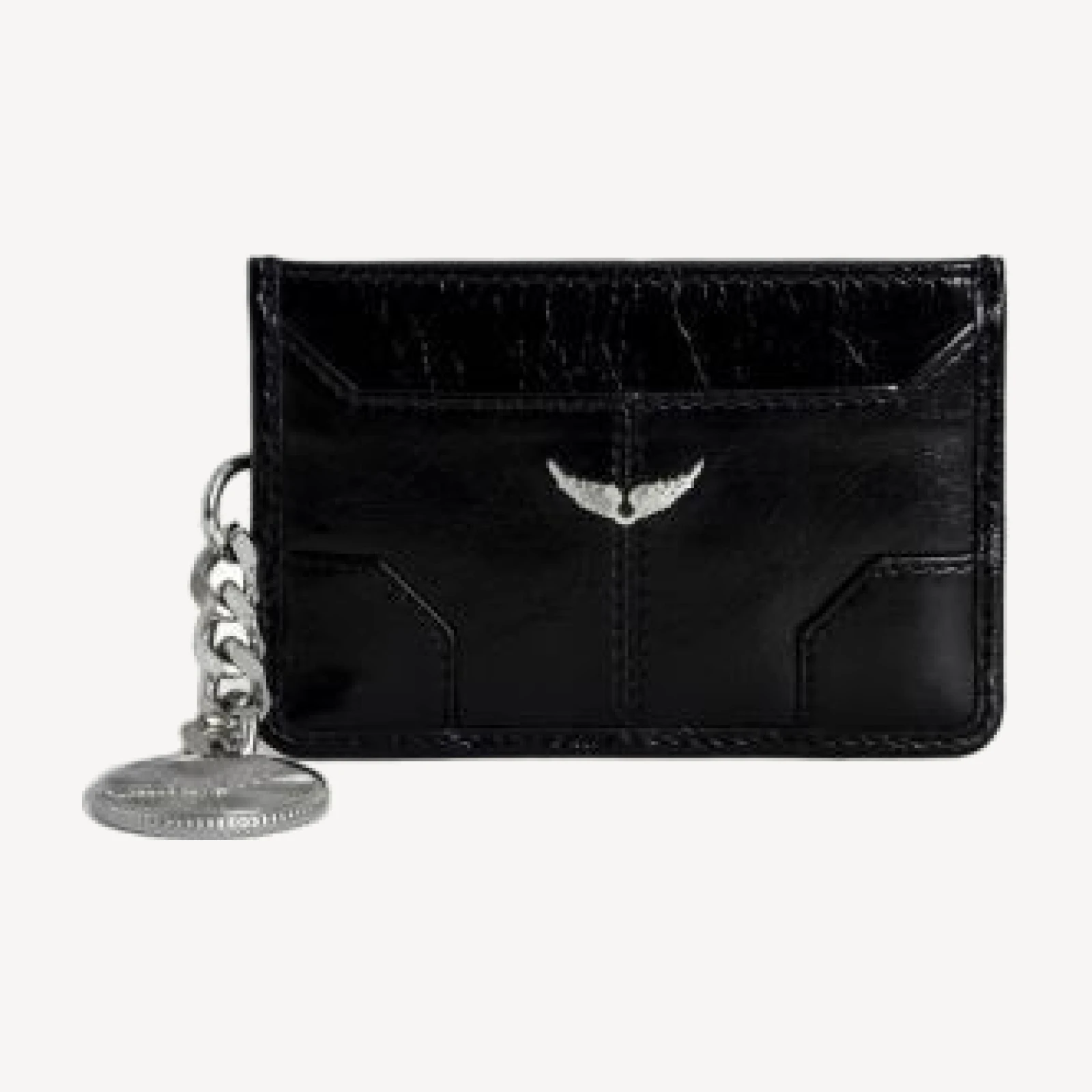 Zadig & Voltaire Sunny Pass Leather Card Holder