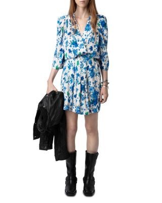 Zadig & Voltaire Ruz Floral Mini Dress