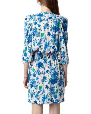 Zadig & Voltaire Ruz Floral Mini Dress