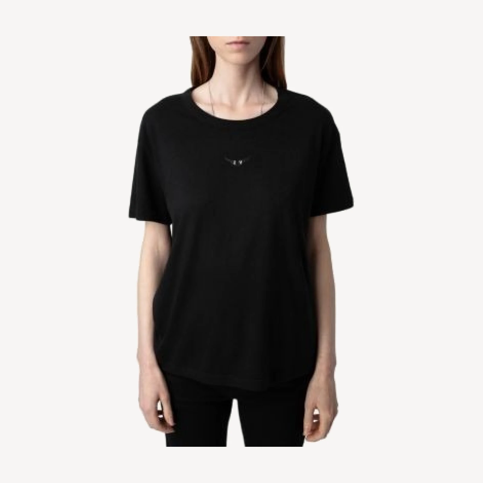 Zadig & Voltaire Mar Rhinestone Wings Tee
