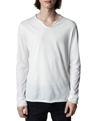 Zadig & Voltaire Monastir Cotton Long Sleeve Henley