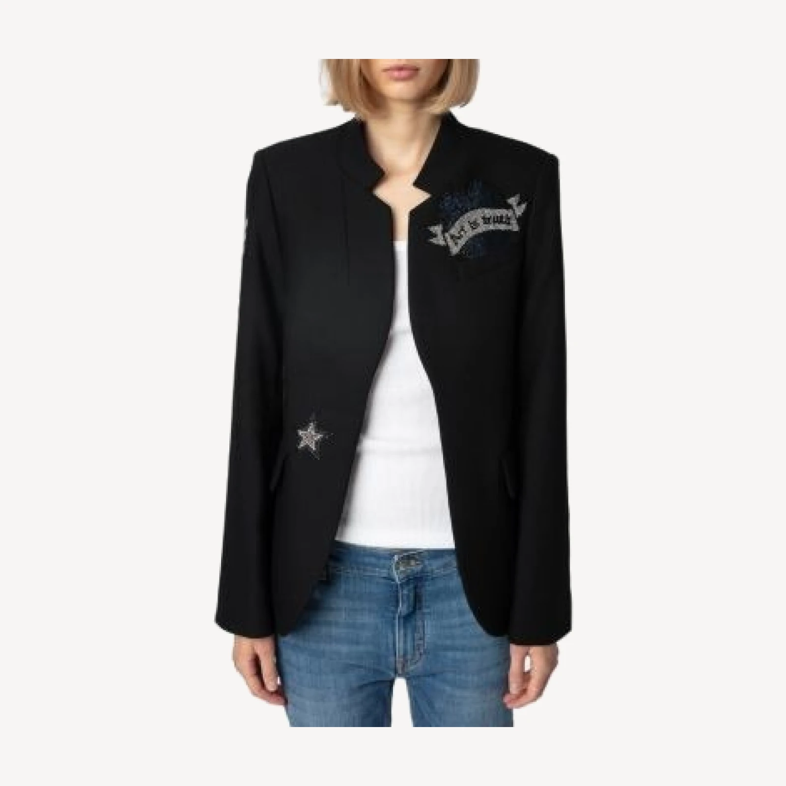 Zadig & Voltaire Art Is Truth Blazer