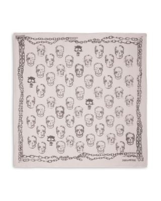 Zadig & Voltaire Kerry Skull Bebe Scarf