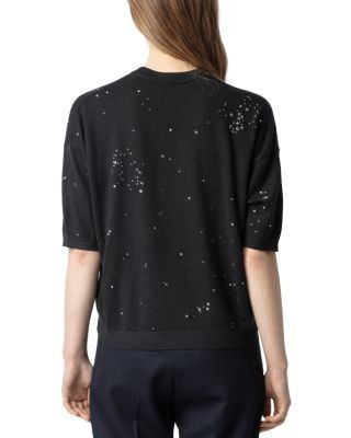 Zadig & Voltaire Wully Lico V Neck Sweater