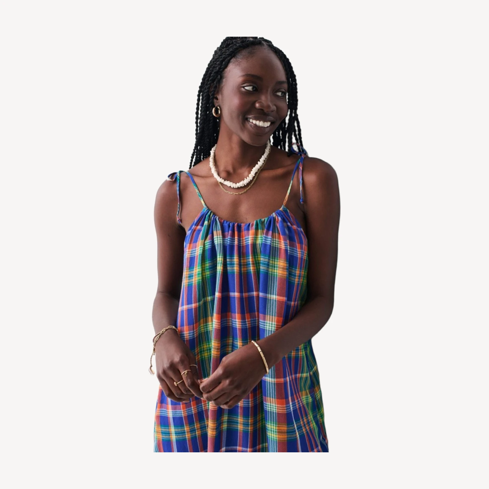 Albertine Cini Cover Up - Madras