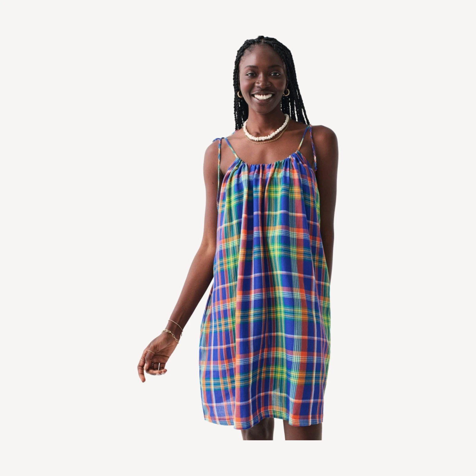 Albertine Cini Cover Up - Madras