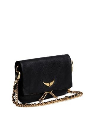 Zadig & Voltaire Rock Nano Grained Leather Crossbody