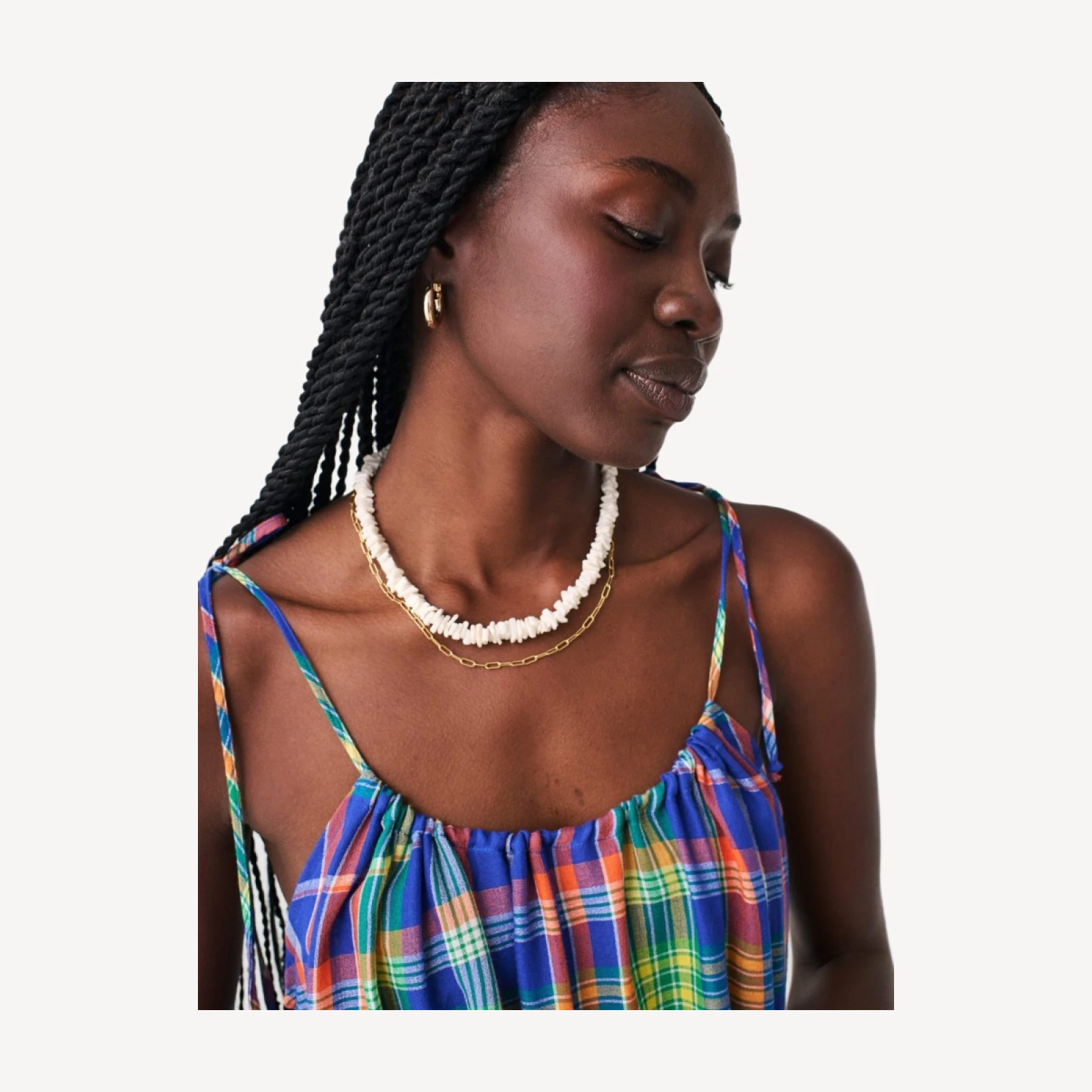 Albertine Cini Cover Up - Madras