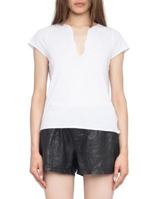Zadig & Voltaire Tuni Mc Voltaire Paris Graphic Top