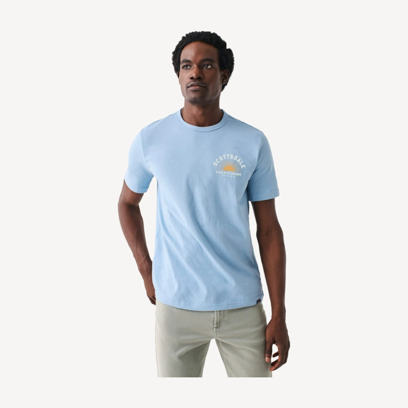 Scottsdale Short-Sleeve Crew T-Shirt - Dusk Blue