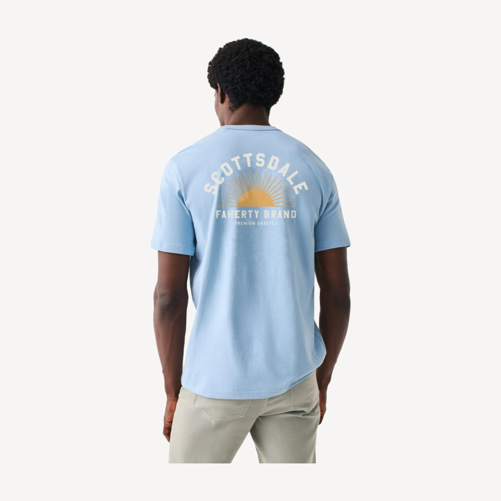 Scottsdale Short-Sleeve Crew T-Shirt - Dusk Blue