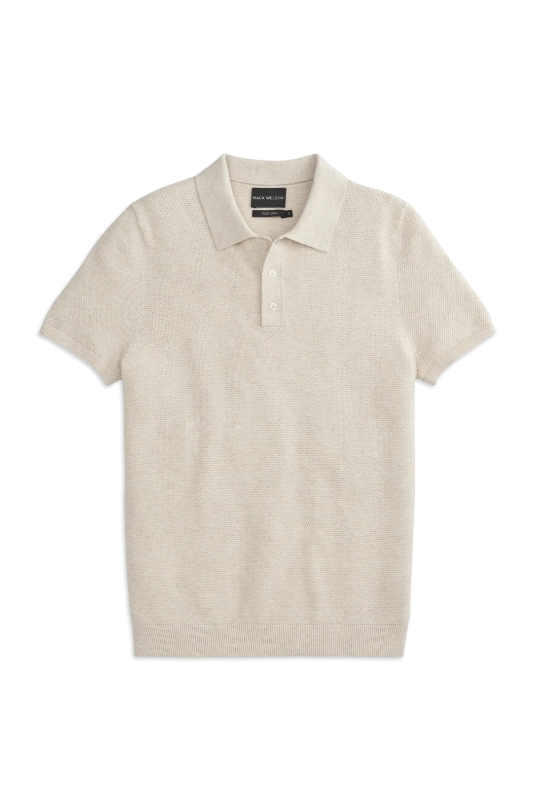 Tech Linen Sweater Polo