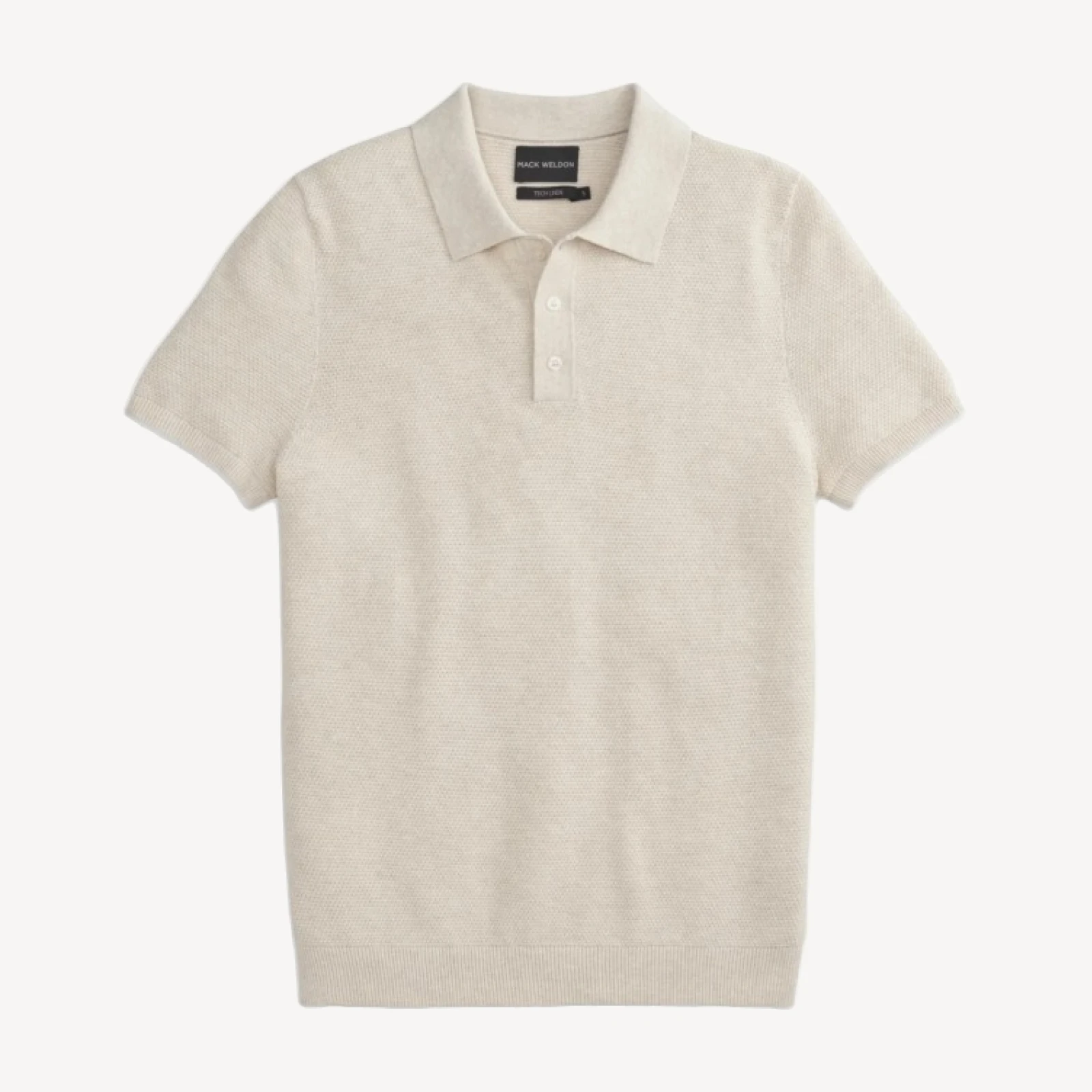 Tech Linen Sweater Polo