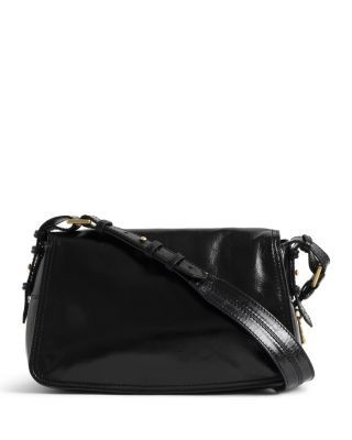 Zadig & Voltaire Le Zouzou Vintage Effect Patent Leather Bag