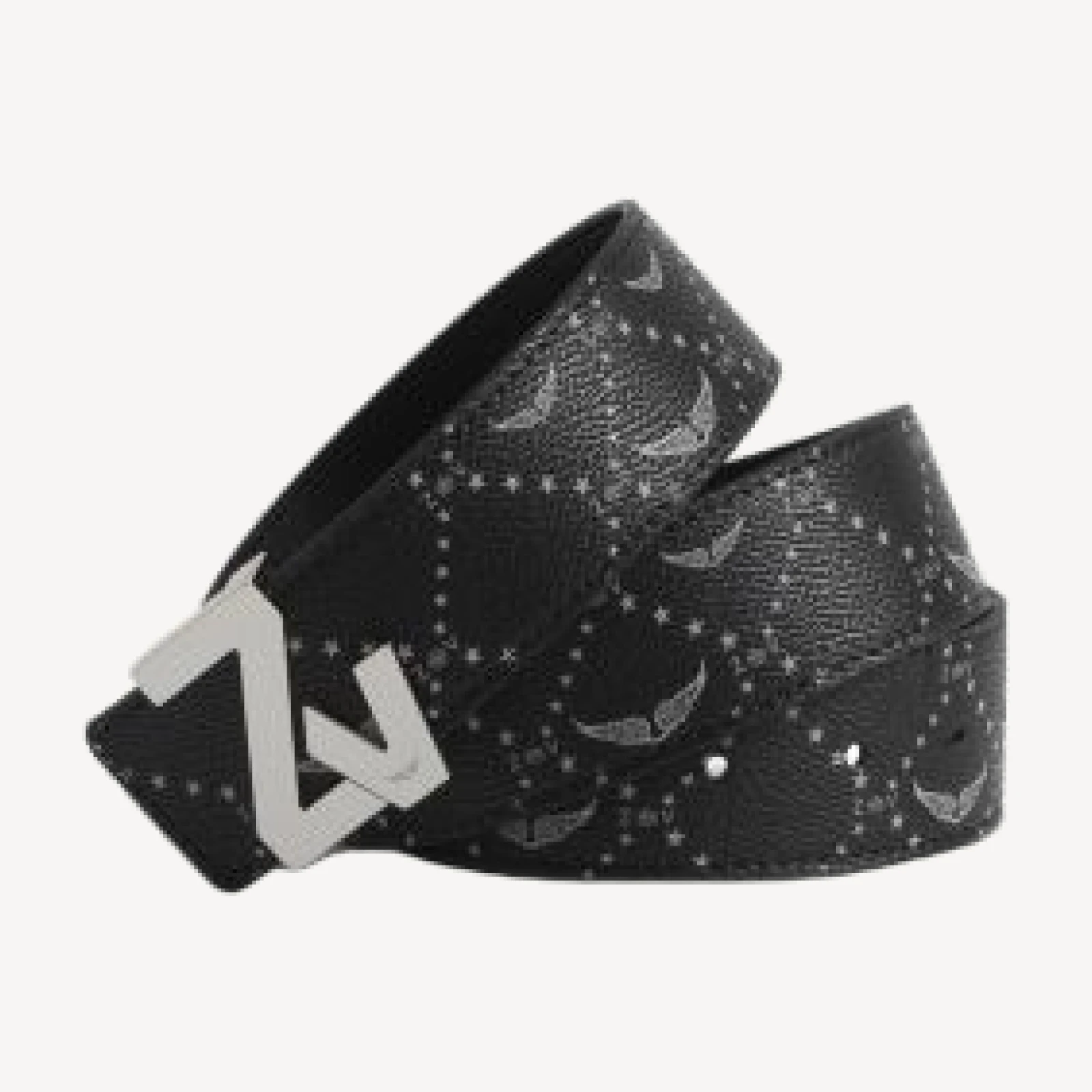Zadig & Voltaire Women's Zv Initiale Printed Belt