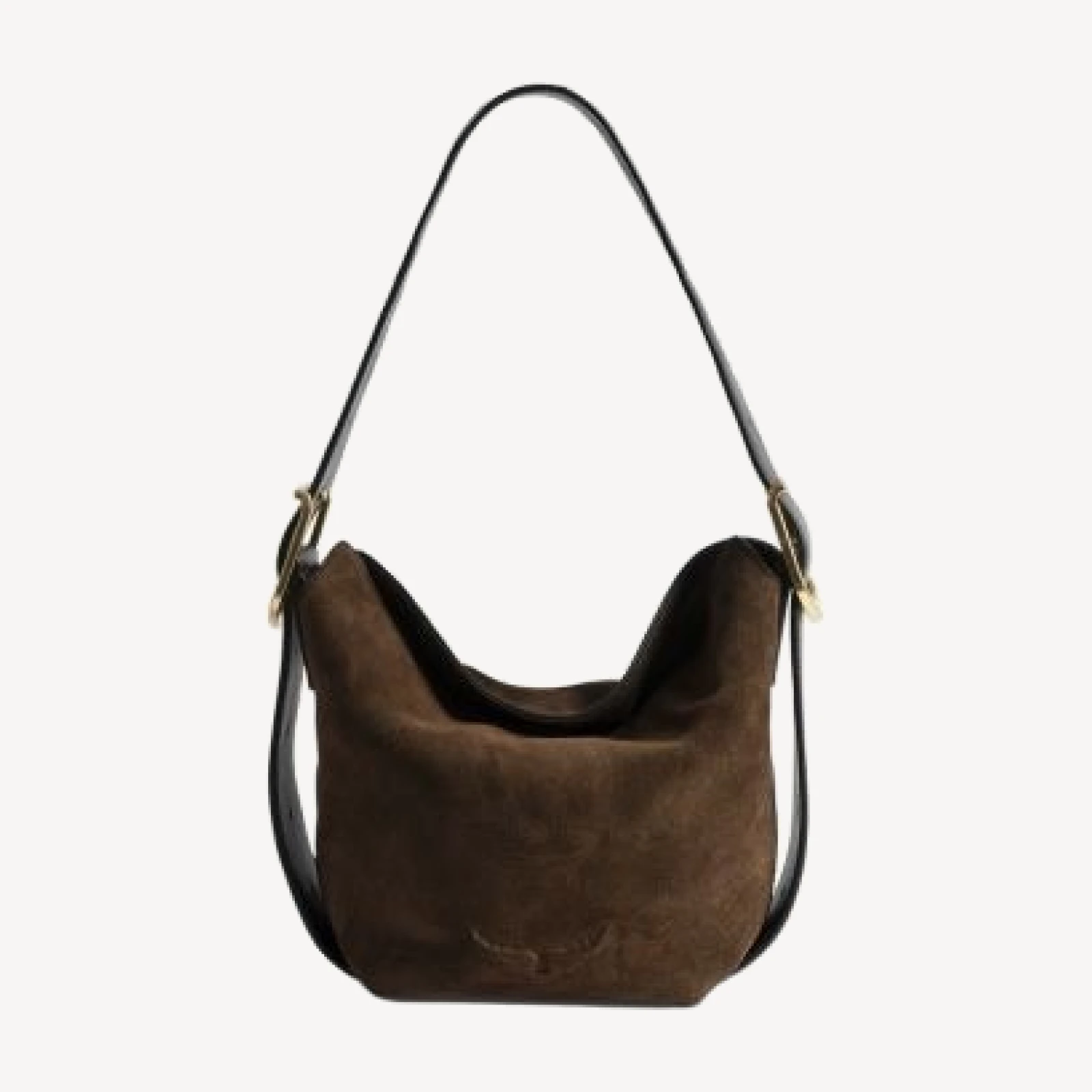 Zadig & Voltaire Baby Jane Suede Shoulder Bag