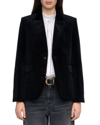 Zadig & Voltaire Vavy Velvet Blazer