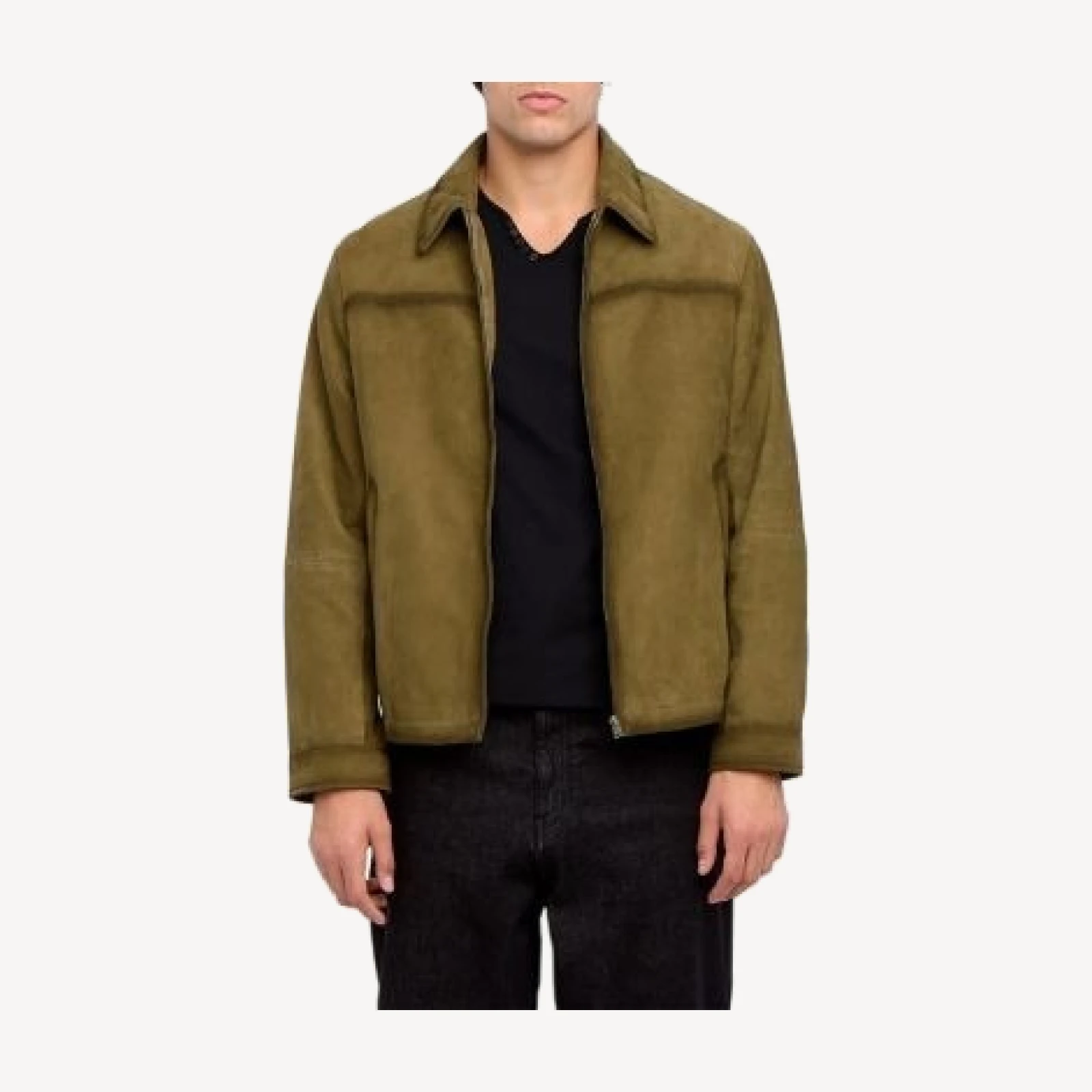 Zadig & Voltaire Loumy Suede Jacket