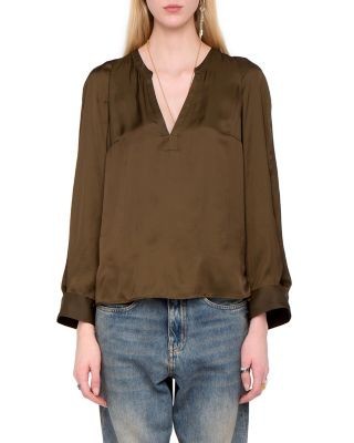 Zadig & Voltaire Torny Satin Tunic