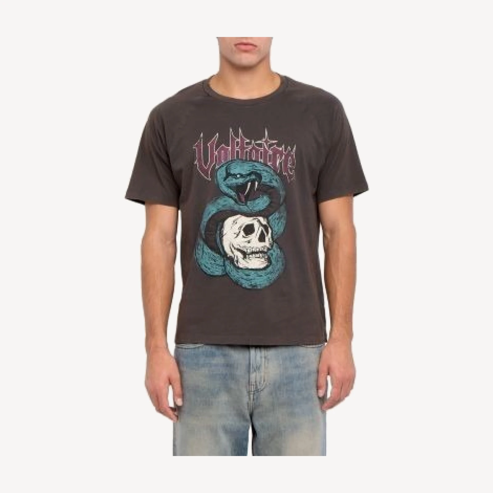 Zadig & Voltaire Torry Snake Raglan Tee