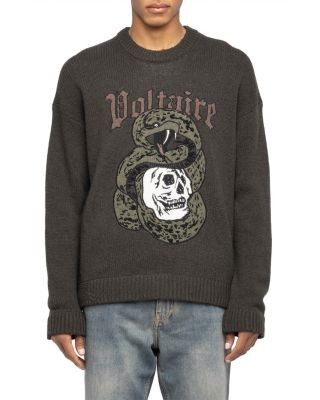 Zadig & Voltaire Snake Graphic Logo Sweater
