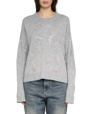 Zadig & Voltaire Markuz Wings Cashmere Sweater