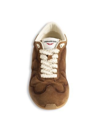 Zadig & Voltaire Women's Suede Dance Sneakers