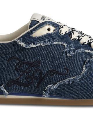 Zadig & Voltaire Women's Denim Dance Sneakers