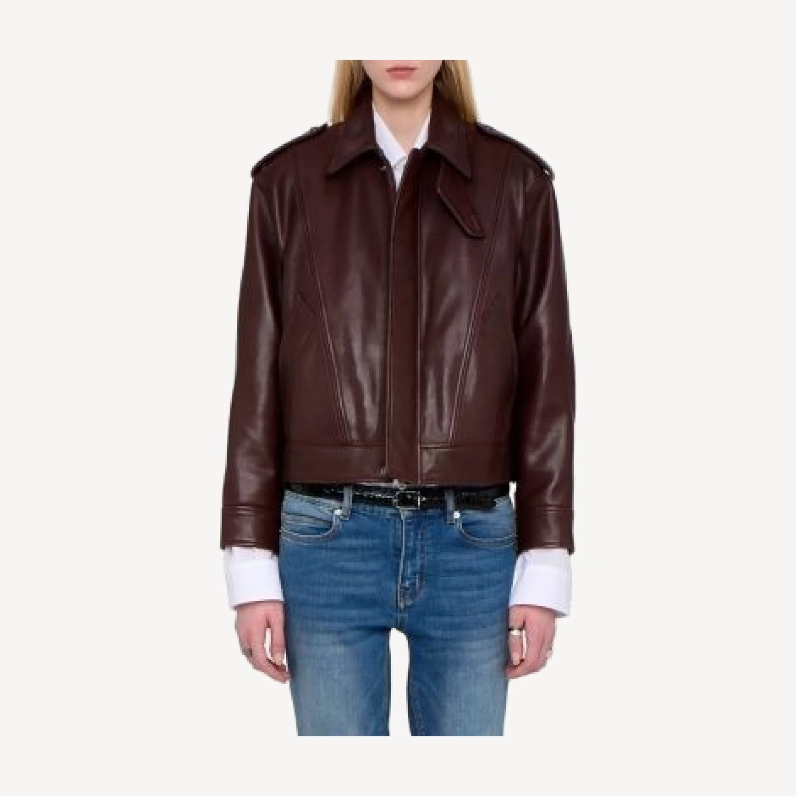 Zadig & Voltaire Kimo Leather Jacket