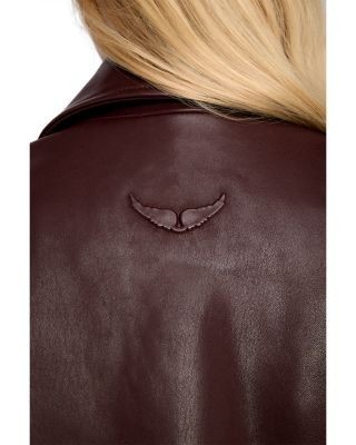 Zadig & Voltaire Kimo Leather Jacket