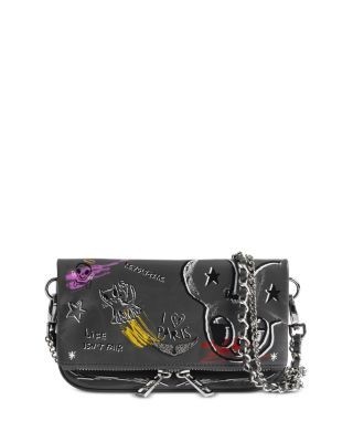 Zadig & Voltaire x Humberto Cruz Rock Nano Leather Clutch