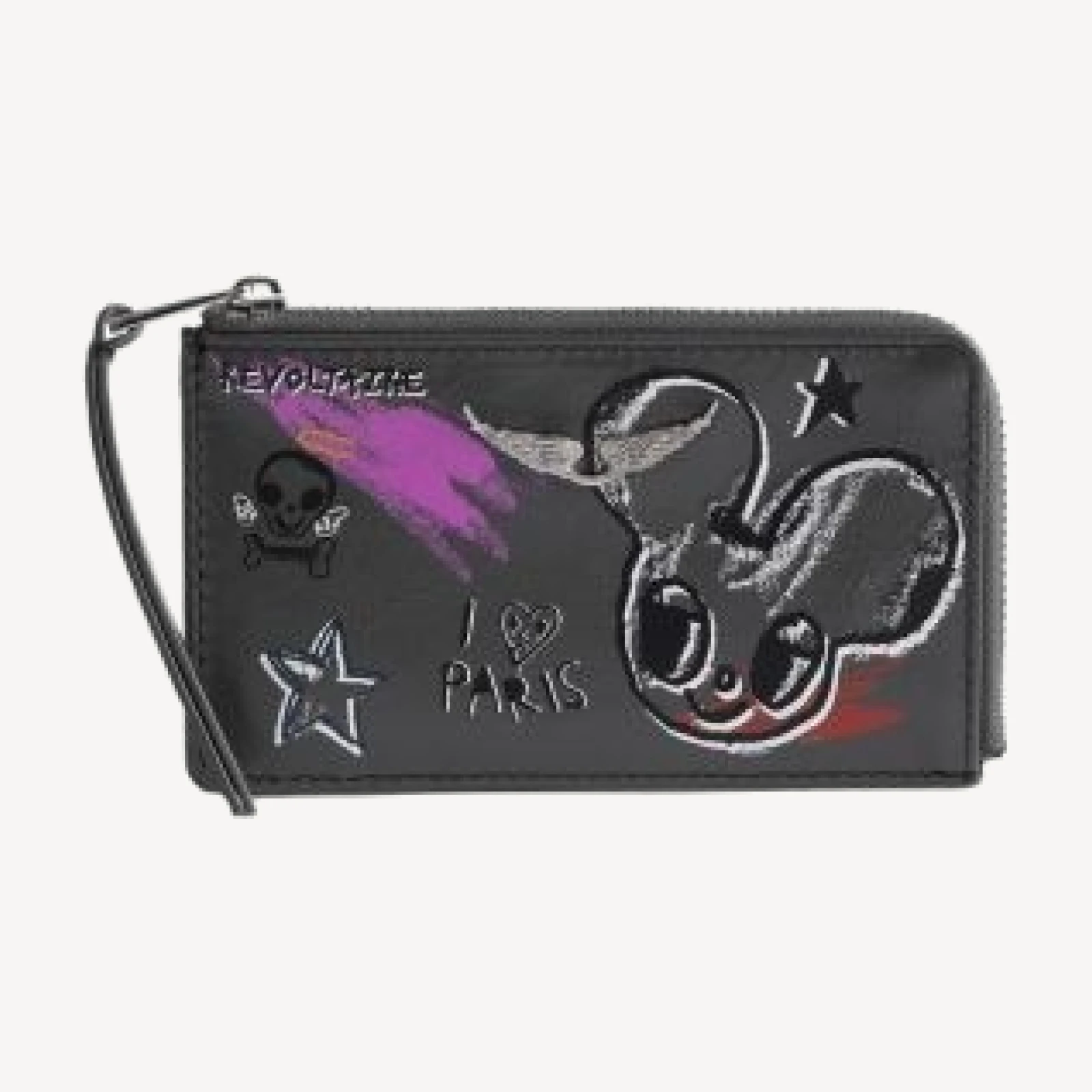 Zadig & Voltaire x Humberto Cruz Zv Leather Card Holder