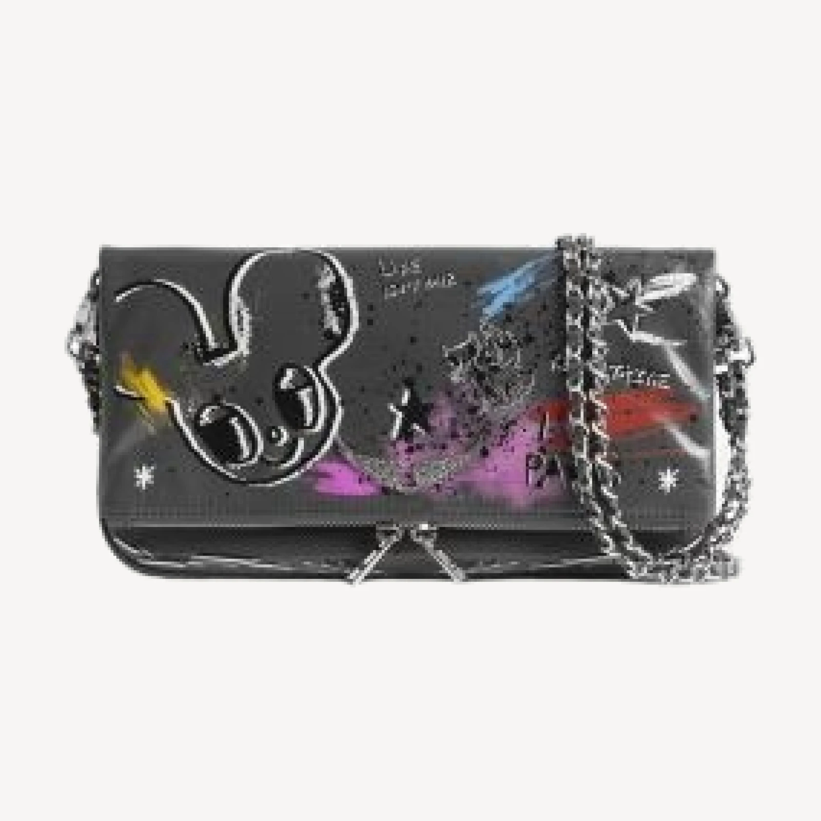 Zadig & Voltaire x Humberto Cruz Rock Leather Clutch