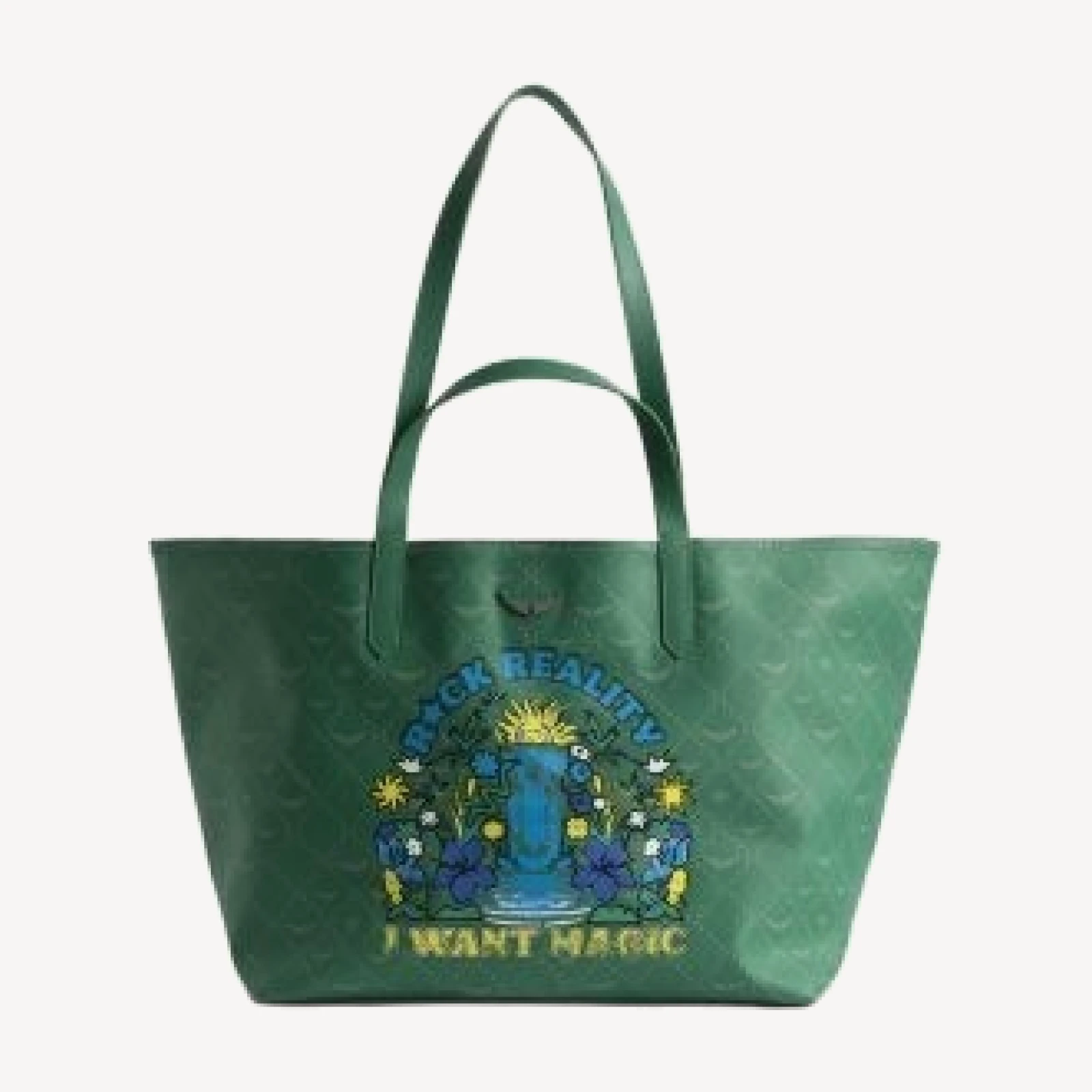 Zadig & Voltaire x Humberto Cruz Z Monogram Tag Shopper Tote