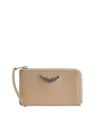 Zadig & Voltaire Zv Grained Leather Card Case