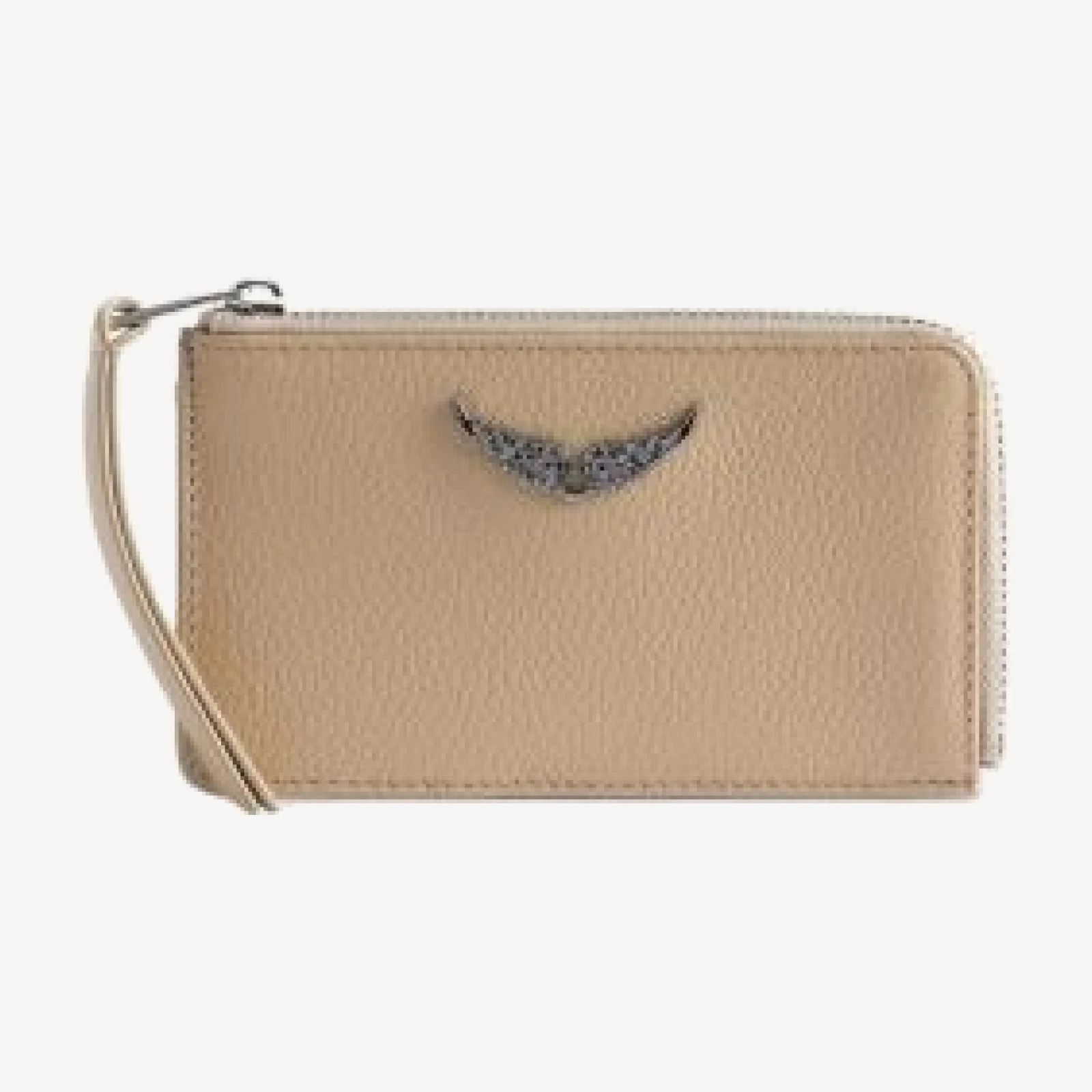 Zadig & Voltaire Zv Grained Leather Card Case