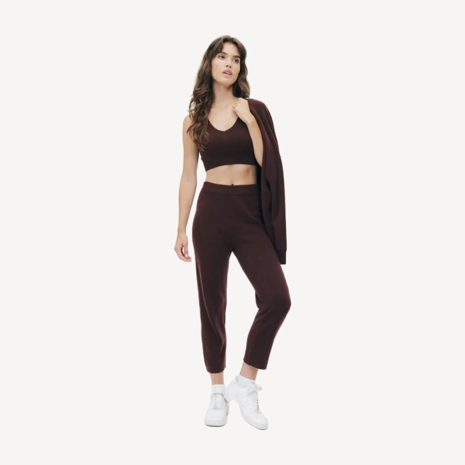 Cashmere Cropped Pant