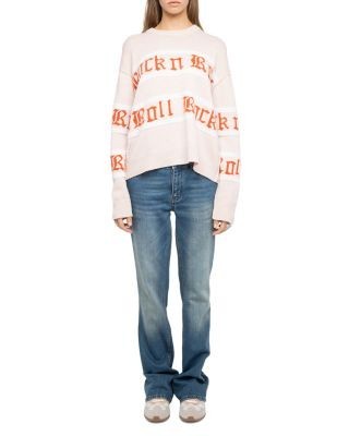 Zadig & Voltaire Markuz Wool-Blend Crewneck Sweater