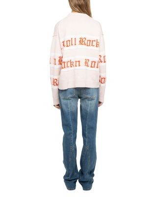 Zadig & Voltaire Markuz Wool-Blend Crewneck Sweater