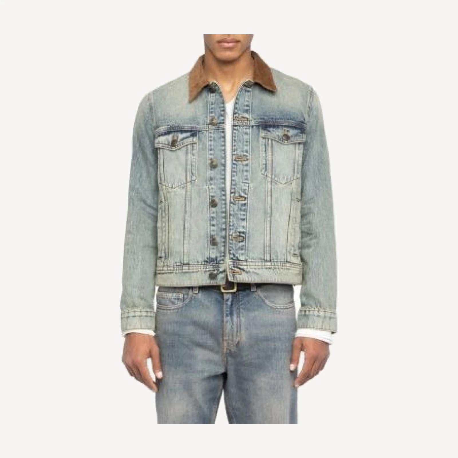 Zadig & Voltaire Denim Trucker Jacket