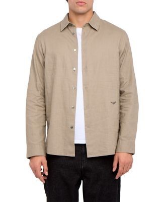 Zadig & Voltaire Classic Collar Linen Shirt