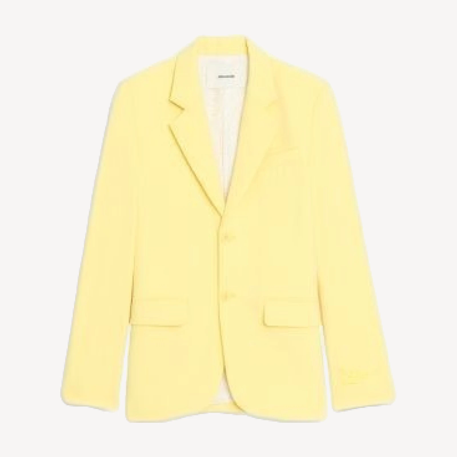 Zadig & Voltaire Vanille Notched Collar Blazer