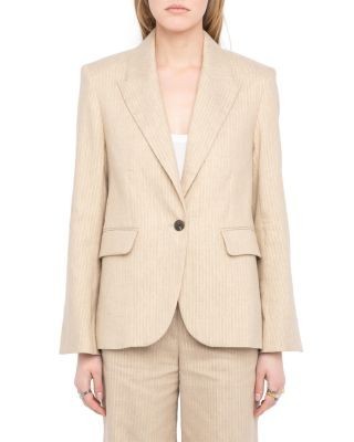 Zadig & Voltaire Vavy Tailleur Pinstripe Blazer