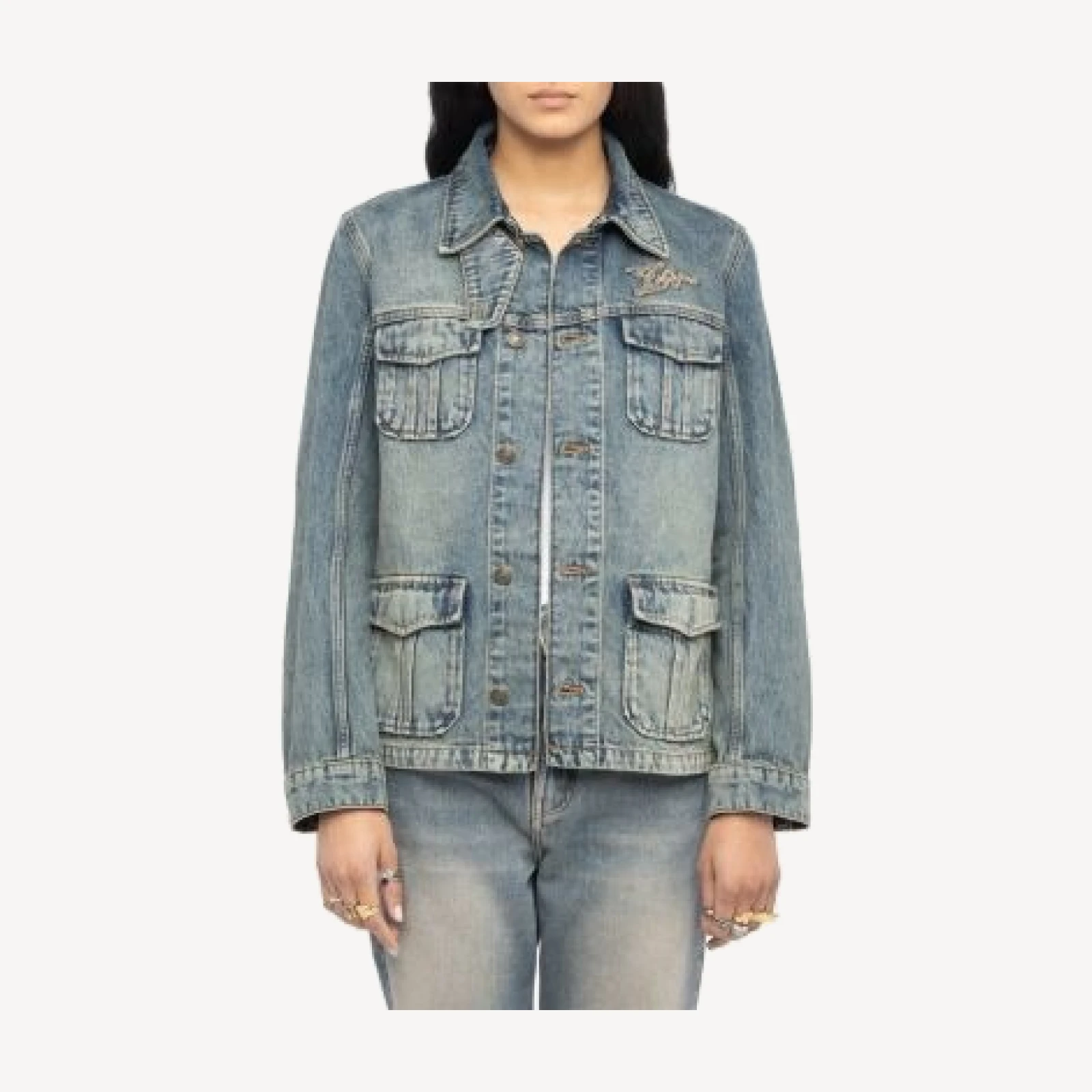 Zadig & Voltaire Lienna Denim Jacket