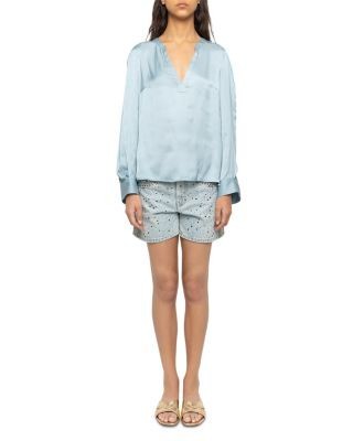 Zadig & Voltaire Torny Satin Tunic