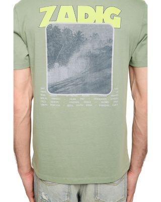 Zadig & Voltaire Tommy Photo Wave T Shirt