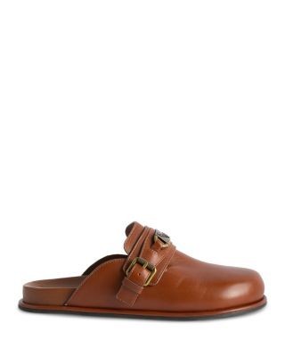 Zadig & Voltaire Women's Angie Leather Gourmette Chain Mules